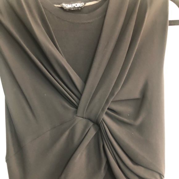Tom Ford Ruched Midi Dress - Picture 1 of 5